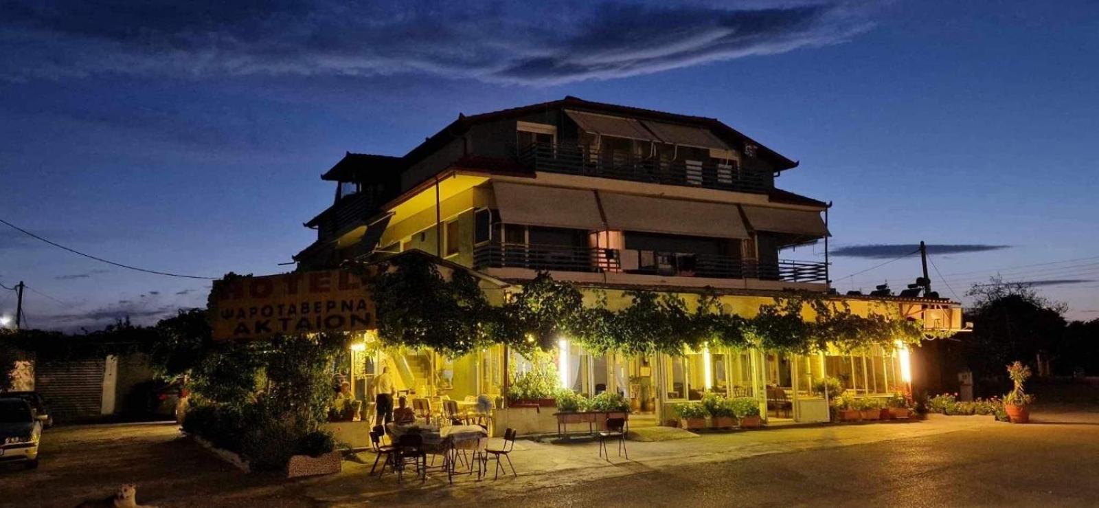 Aktaion Hotel Skala Alykis Ngoại thất bức ảnh